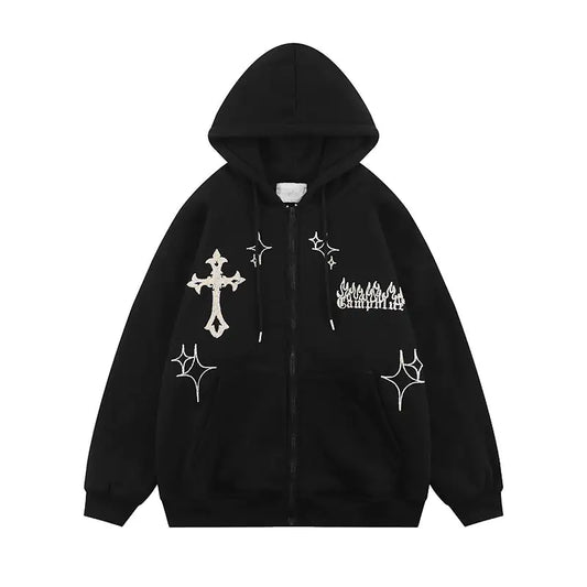 Cross Embroidery Hoodie™ - haal comfort in huis