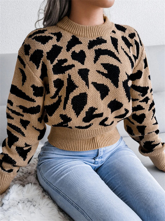 Lucella™ | panterprint sweater