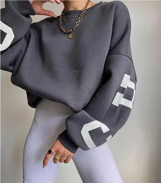 Women's casual fashion sweater - klaar voor de kouw!